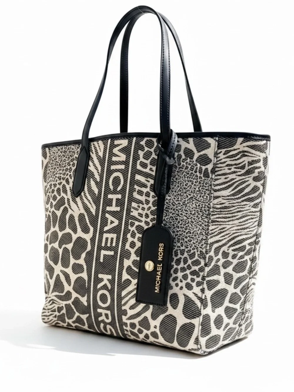 Michael Kors Sinclair Large Animal Jacquard Tote Bag. Excellent Condition